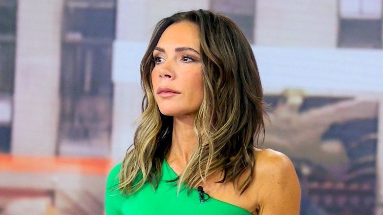 Poirytowana Victoria Beckham w sportowym stroju "przyłapana" na ulicach Londynu. Nie była zadowolona ze spotkania z paparazzi