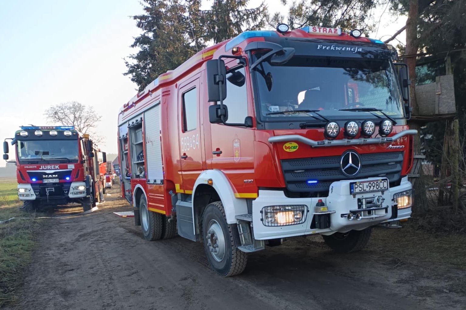 Pożar w Rzeszowie. Ewakuacja i hospitalizacja mieszkańców