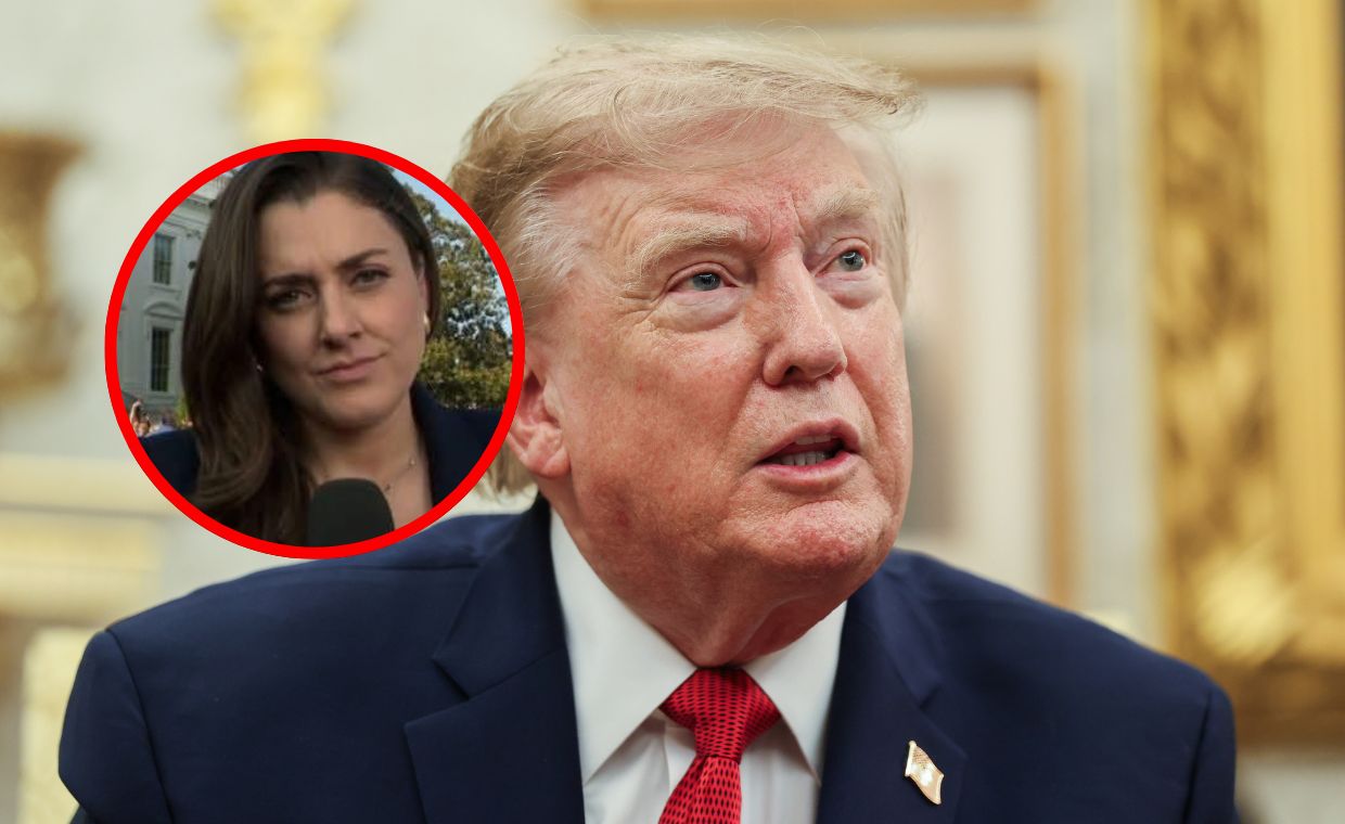 Awantura w Gabinecie Owalnym. Trump uciszył dziennikarkę