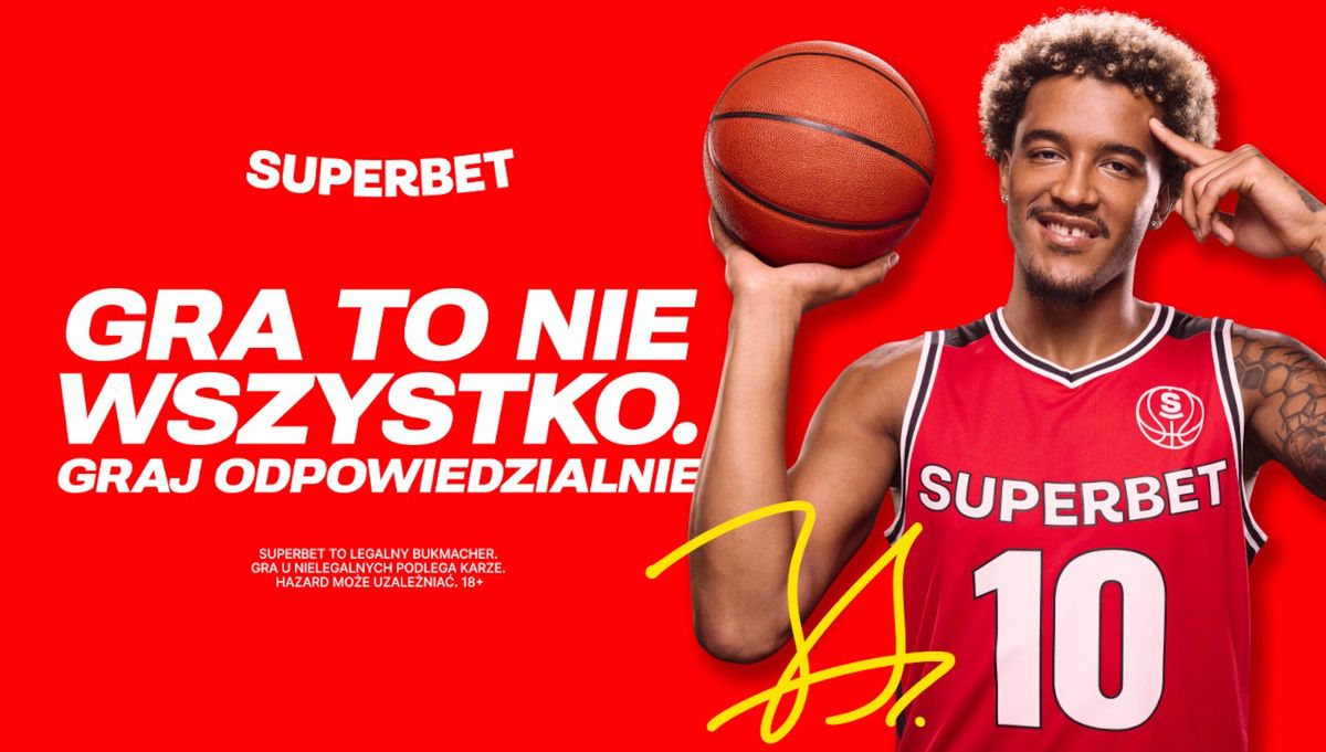 Pierwszy legalny bukmacher w Polsce uruchamia kampanię na temat odpowiedzialnej gry. Gwiazda NBA w roli ambasadora