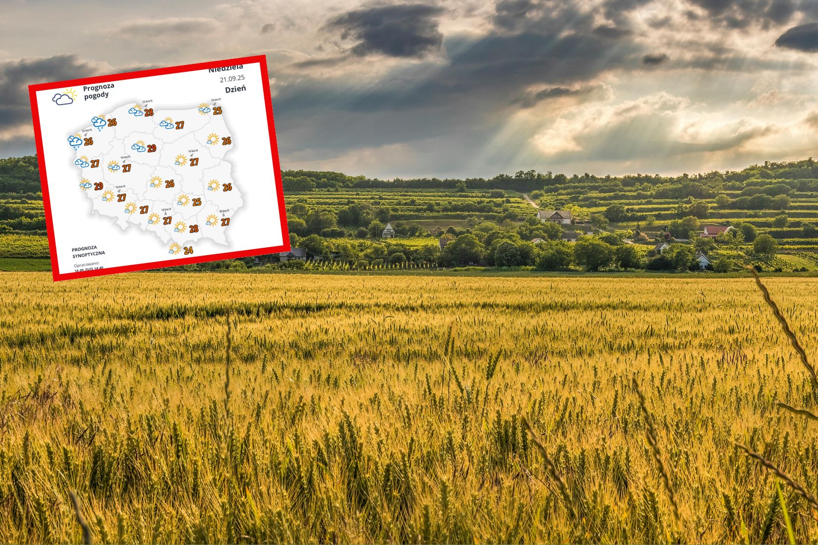 Gorące powietrze wtargnie do Polski. Totalny zwrot w pogodzie