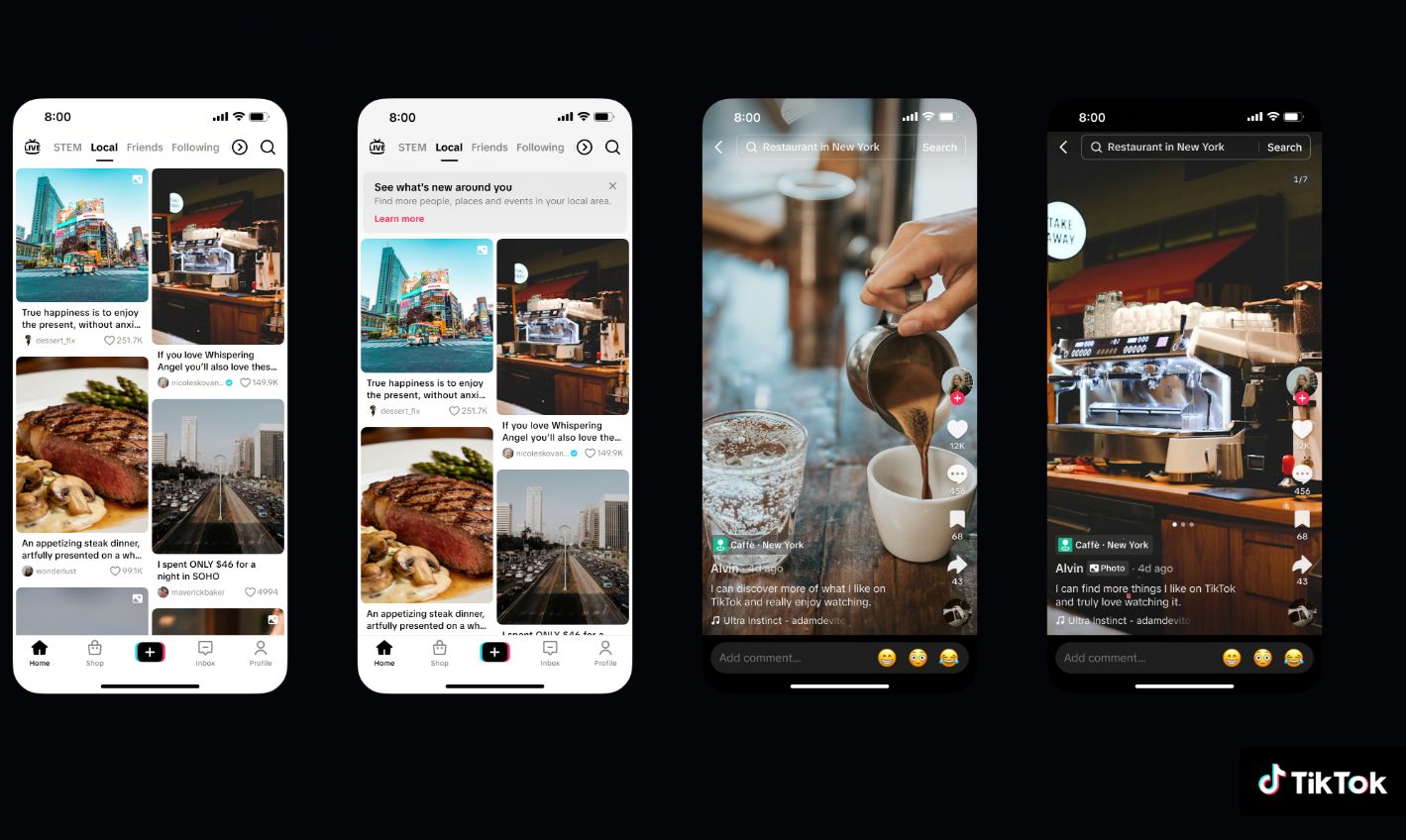 TikTok bardziej lokalny. Nowa funkcja