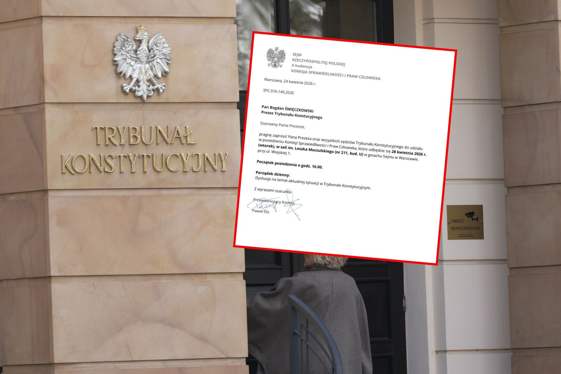 "Sprawdzam". Oficjalnie wzywa wszystkich sędziów TK do Sejmu