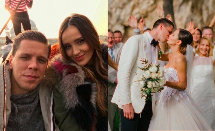 Wojciech Szczęsny publikuje STARE ZDJĘCIA z Mariną z okazji 9. rocznicy ślubu: "Najlepsza mama i idealna partnerka"