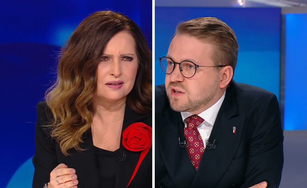 Spięcie na żywo. Dziennikarka do polityka PiS: Jest pan chamski