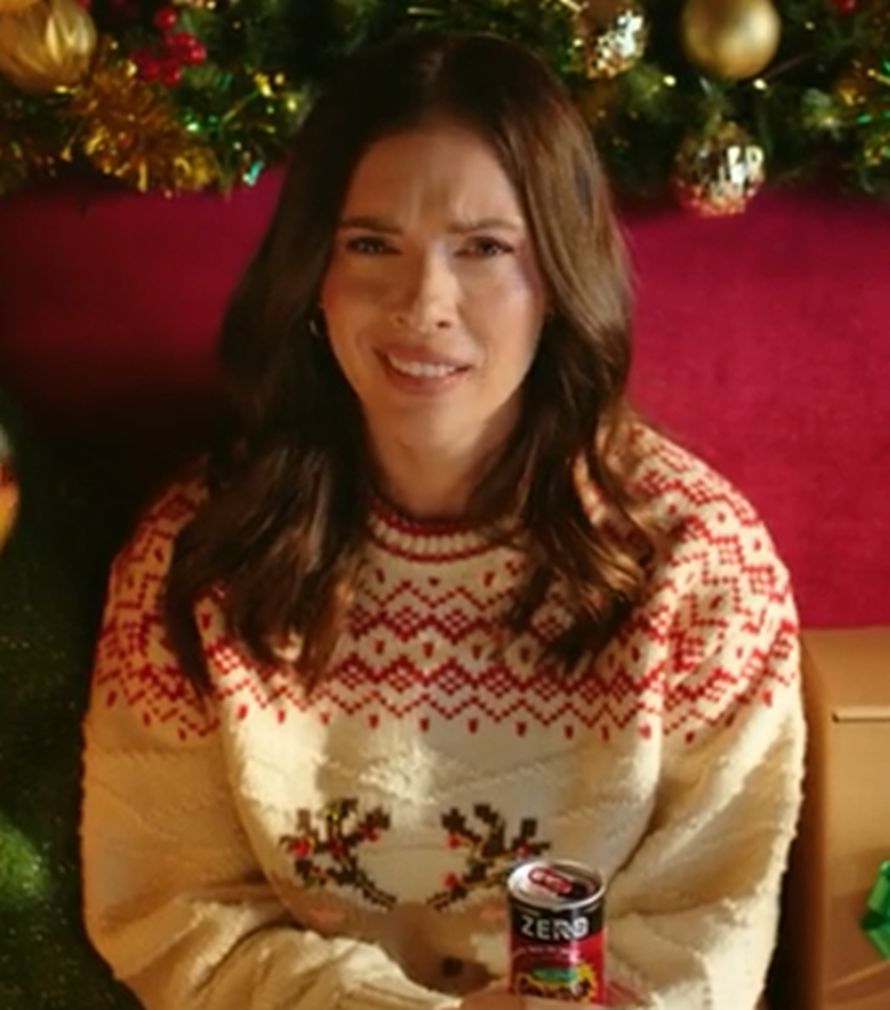 Klaudia Halejcio w reklamie Oranżady Party