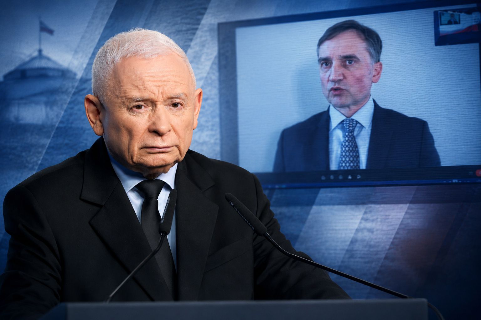 Kaczyński w wywiadzie dla WP: Ziobro "pewnego dnia wróci". A co z miejscem na listach?