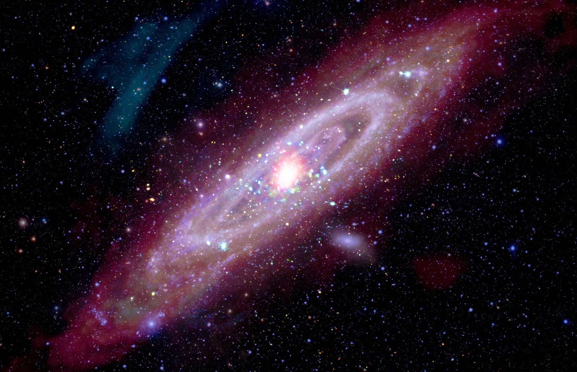 NASA publikuje spektakularne zdjęcie. "Sąsiadka" Drogi Mlecznej