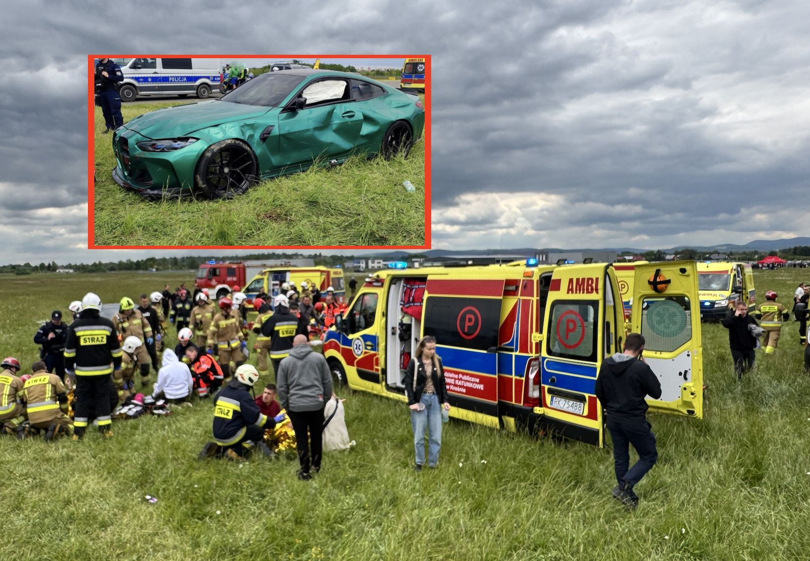 Tragedia na wyścigu w Krośnie. Są zarzuty dla kierowcy i organizatora