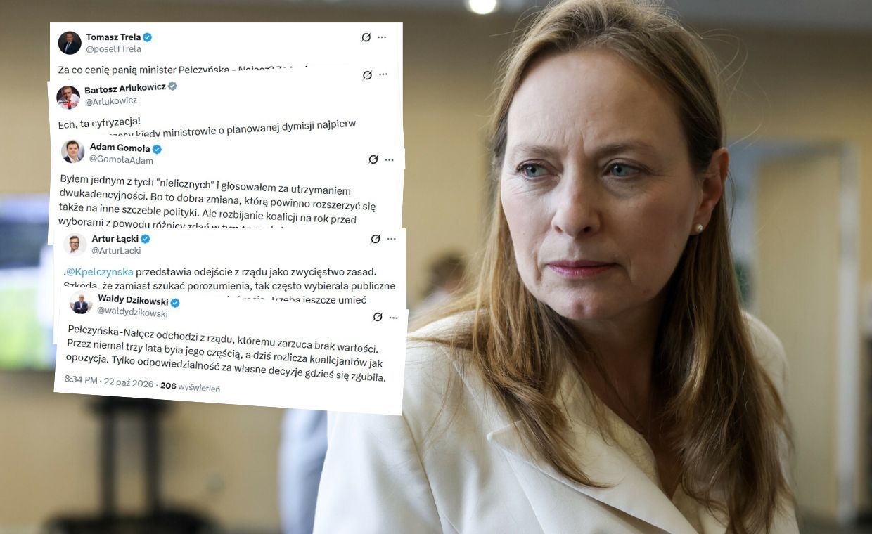 "Ech, ta cyfryzacja". Fala komentarzy po decyzji Pełczyńskiej-Nałęcz