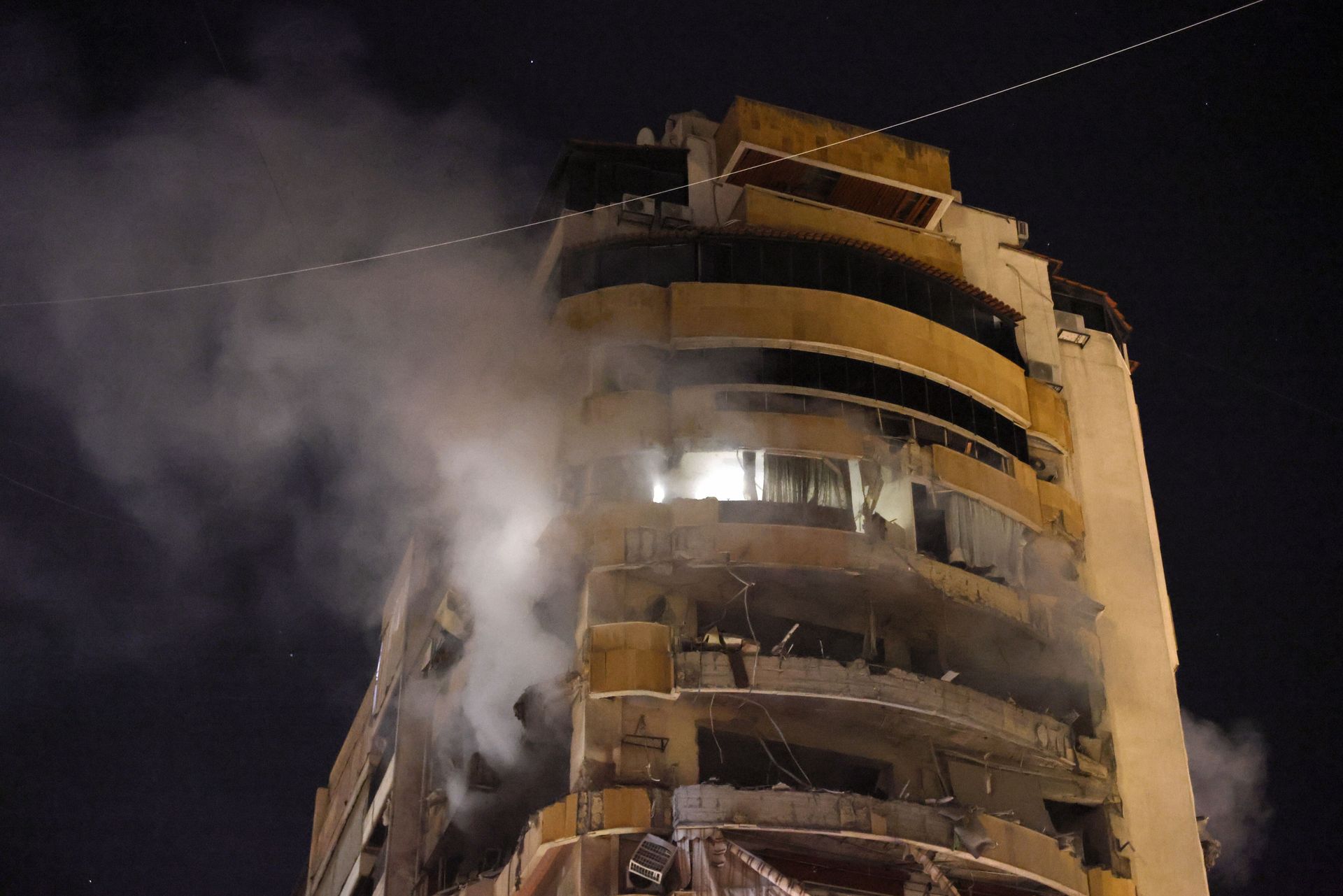 Izraelskie naloty na Bejrut. Wojna z Iranem eskaluje