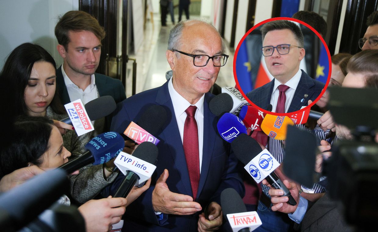 Czarzasty: Nie będę tłumaczył słów Hołowni, bo się gubię