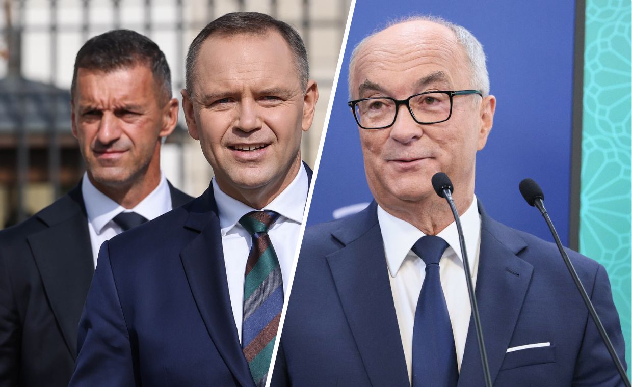 "Intencjonalnie blokuje". Nawrocki krytykuje Czarzastego