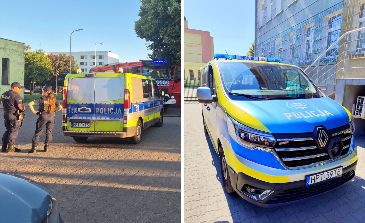 Koszmarna przesyłka na komendzie. Wiadomo, co z poparzonym policjantem