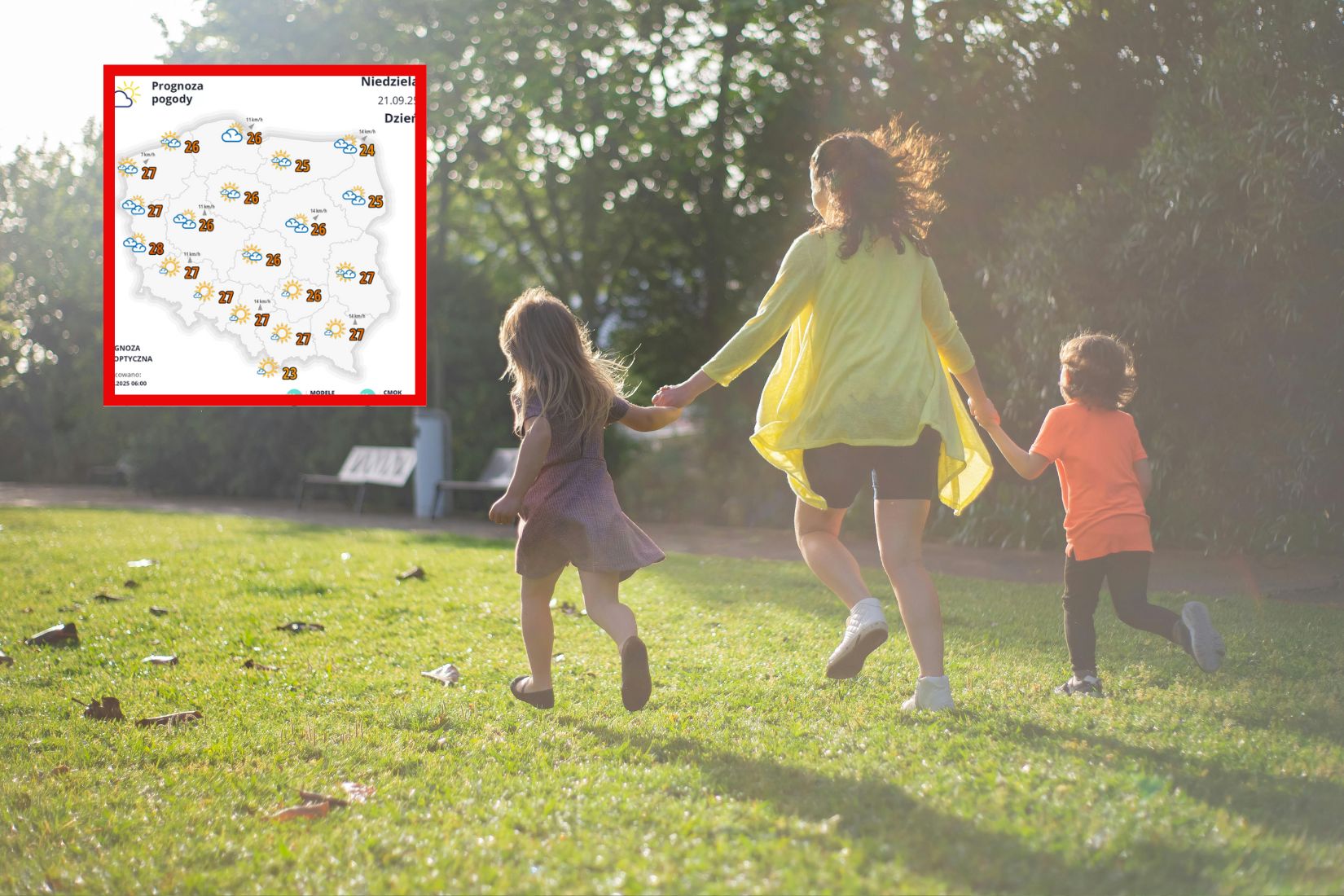 Tak pożegnamy lato. Na termometrach choćby 29 stopni