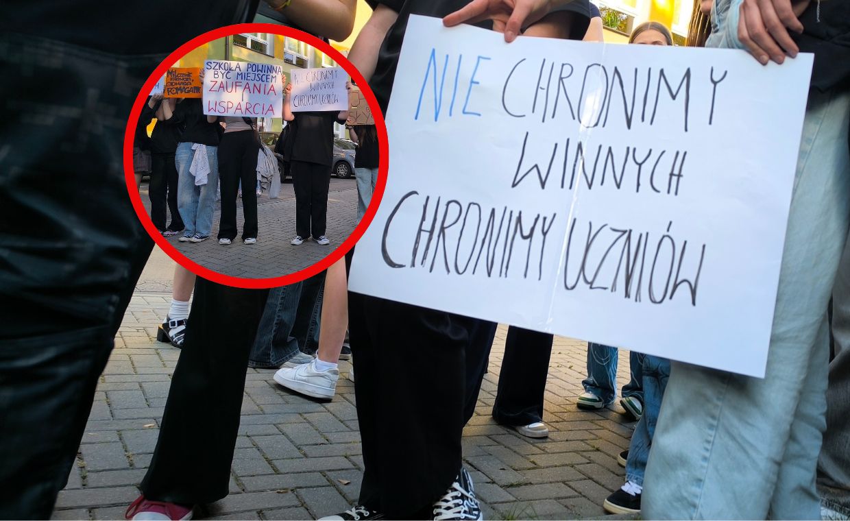 Po buncie uczniów dyrektorka przeprasza. Ale inna nauczycielka straszy