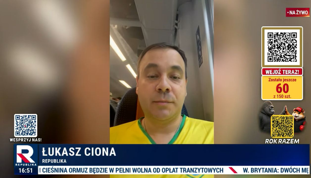 W Republice transmisje radiowe z mundialu. Komentuje Łukasz Ciona