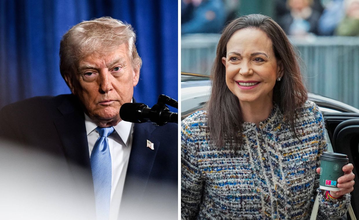 Trump spotka się z Machado. Wyklucza na razie wybory w Wenezueli