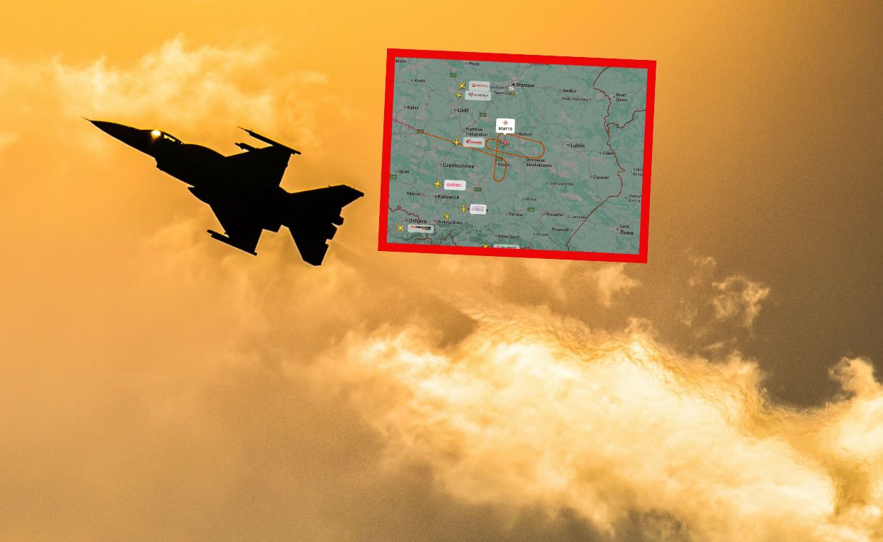Polska poderwała myśliwce. Zamknięto dwa lotniska
