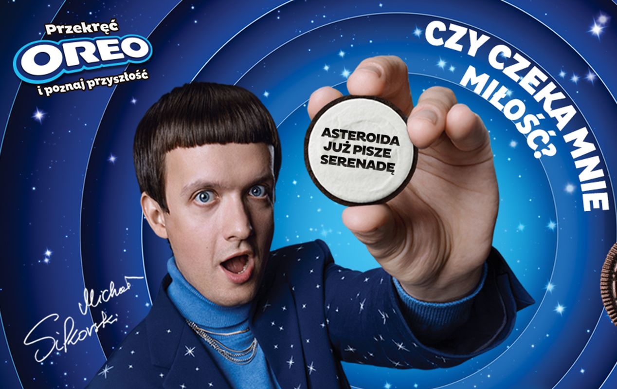 Gwiazda "1670" w nowej reklamie Oreo
