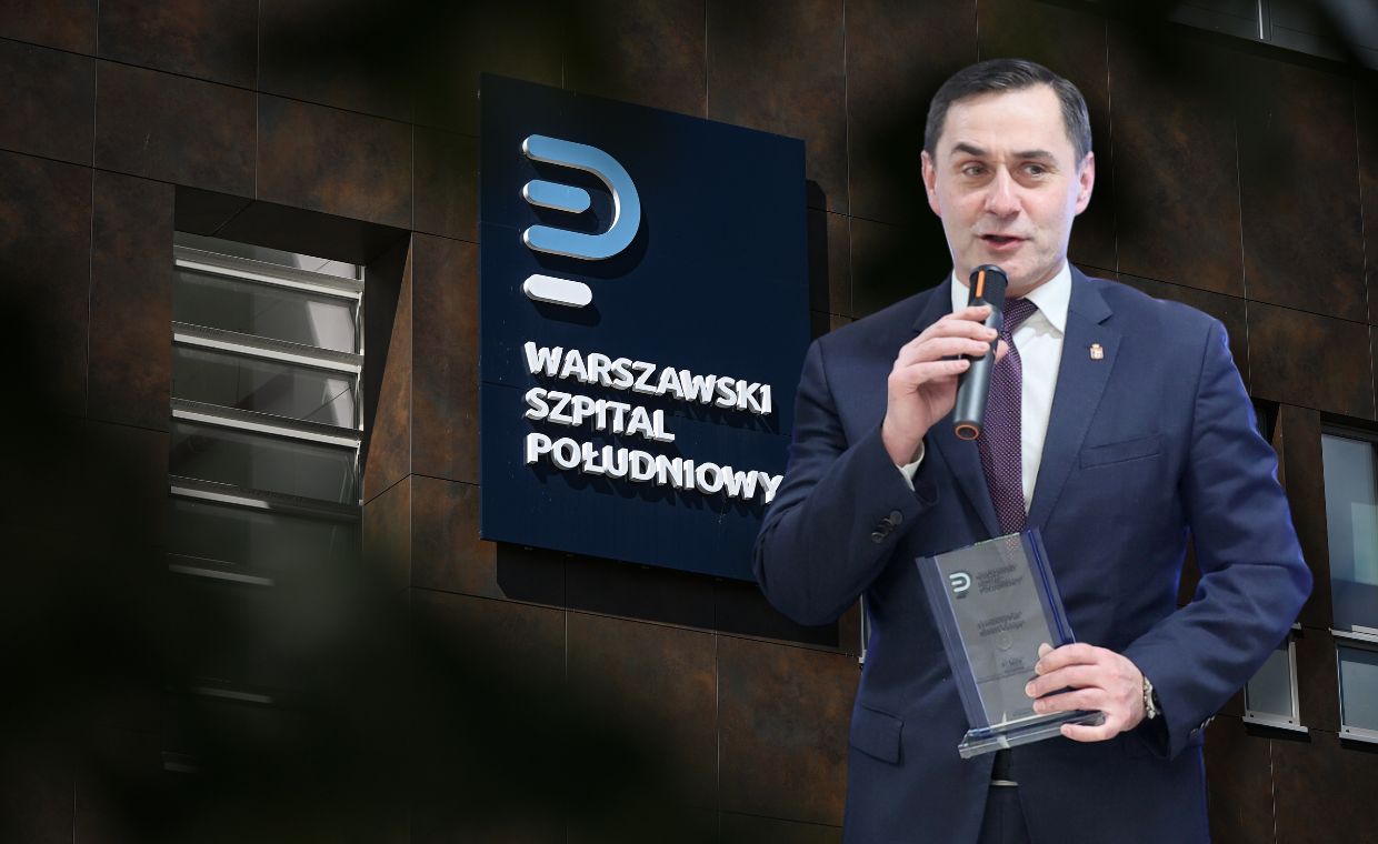 Skandal w Szpitalu Południowym. KO wybroniła swojego człowieka