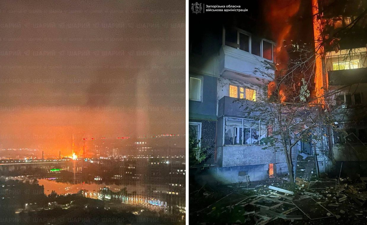 Rosyjskie drony uderzeniowe nad Ukrainą. Nocna eskalacja ataków