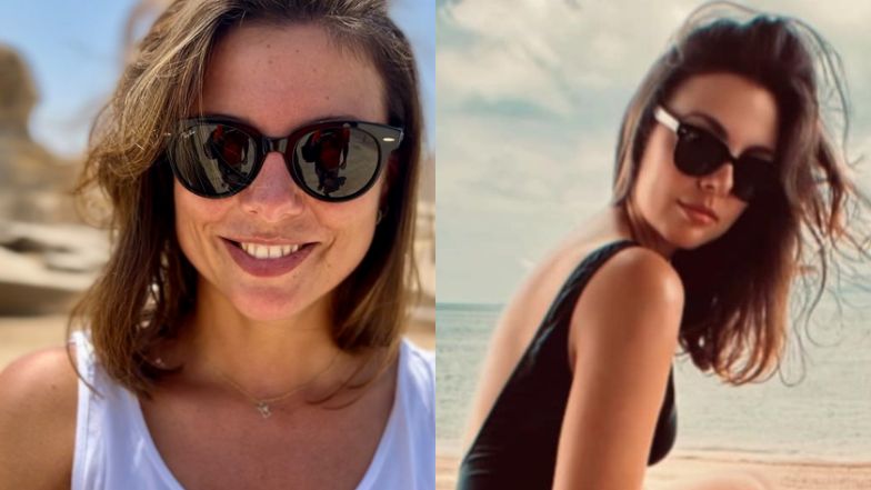 Karolina Gorczyca prezentuje smukłą sylwetkę w stroju kąpielowym. "Mówią, iż życie zaczyna się po 40-tce"