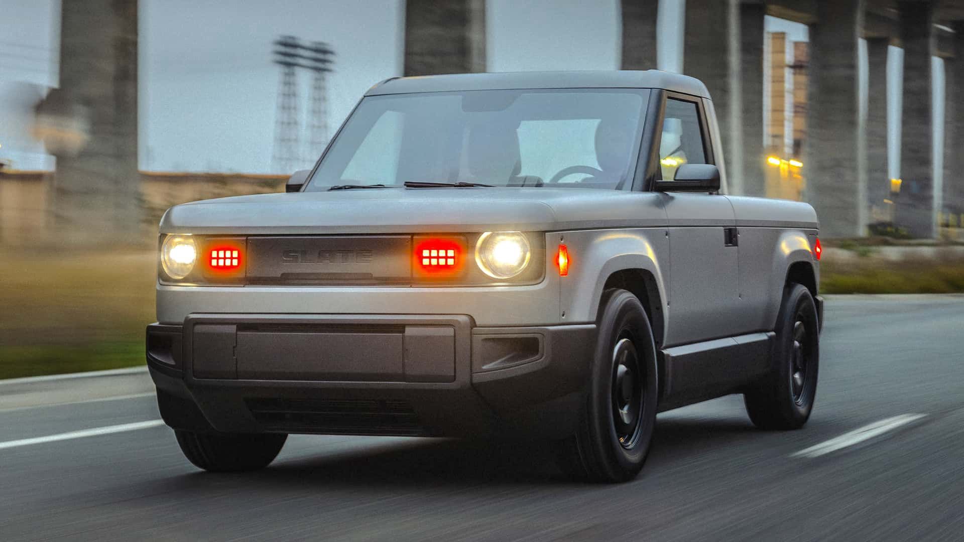 Slate Truck to tani elektryk, który ma zrewolucjonizować rynek. Stoi za nim Jeff Bezos