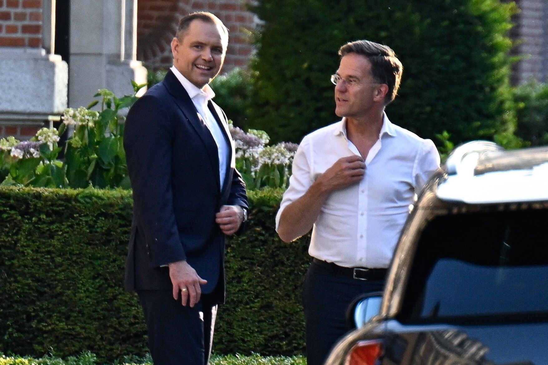 Nawrocki spotkał się z Rutte. Opublikował podziękowania i zdjęcie