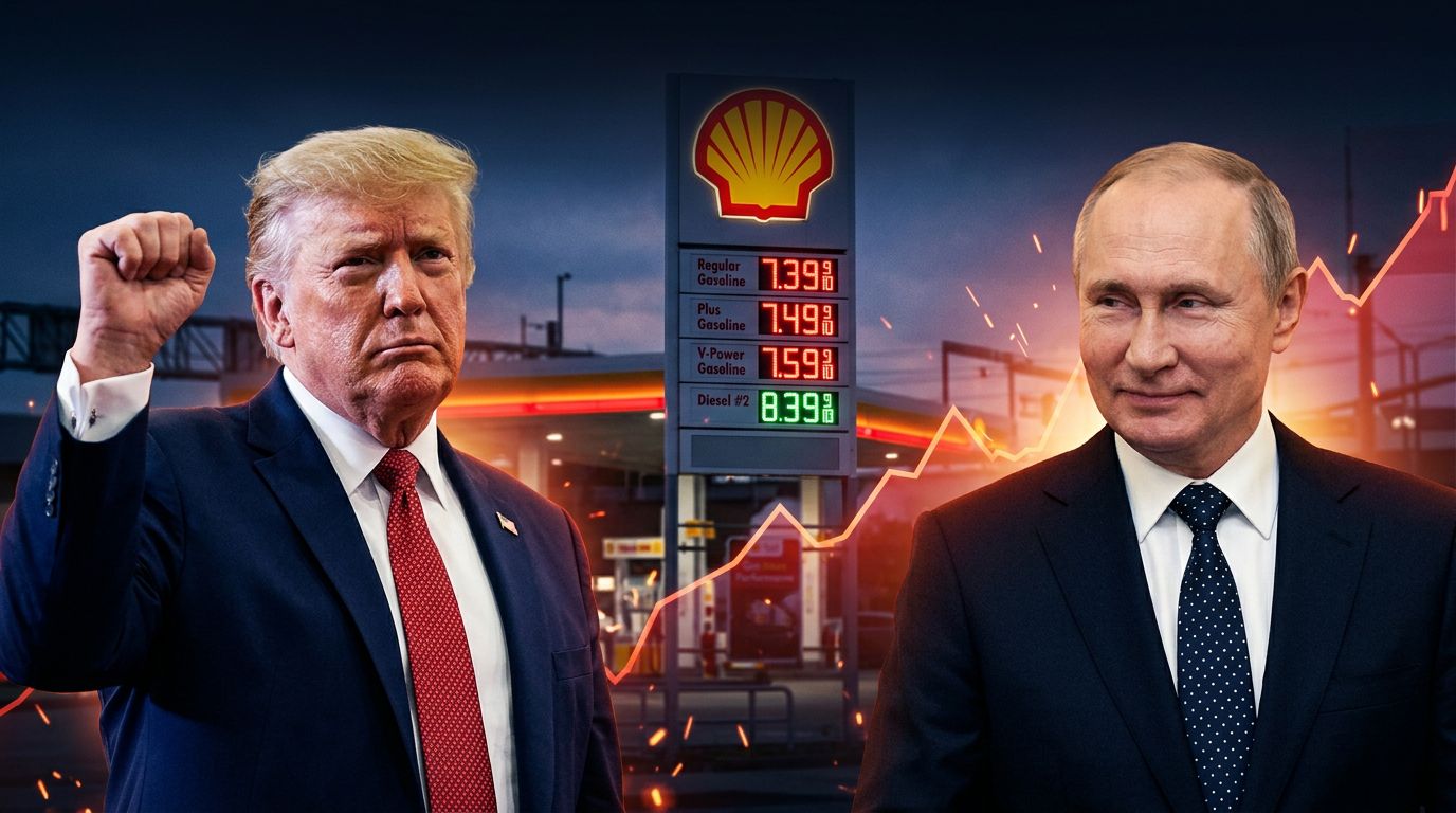"WSJ": Porozumienie Trumpa z Putinem nie obniżyło cen diesla w USA