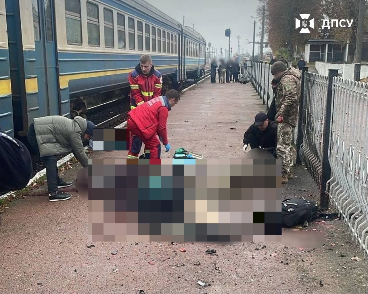 Zdetonował granat na peronie. Tragedia w Ukrainie