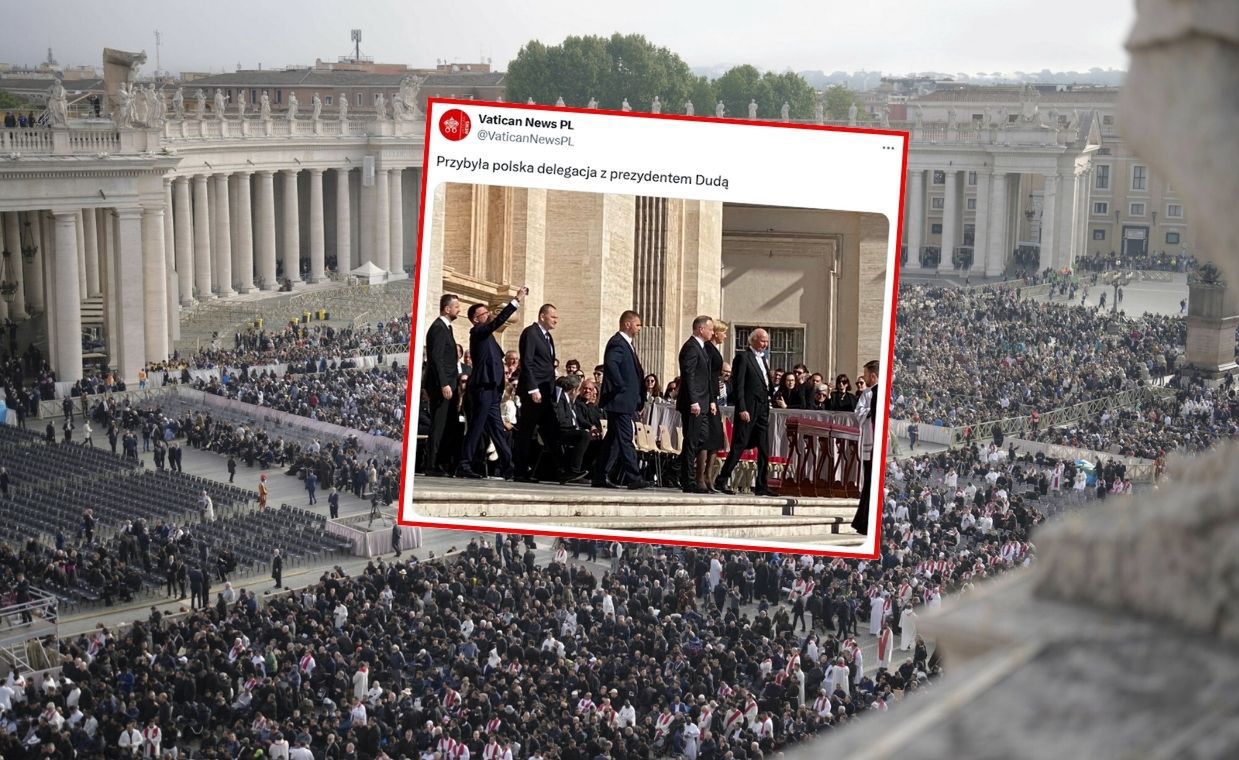 Zdjęcie Szymona Hołowni na pogrzebie. "Wstyd na cały świat"