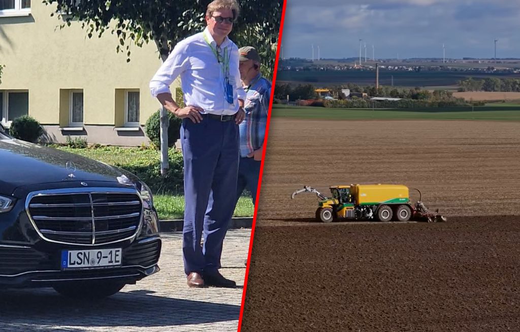 Niemcy przyjechali na wymianę doświadczeń. Prezes ostatniego PGR stracił posadę na tydzień
