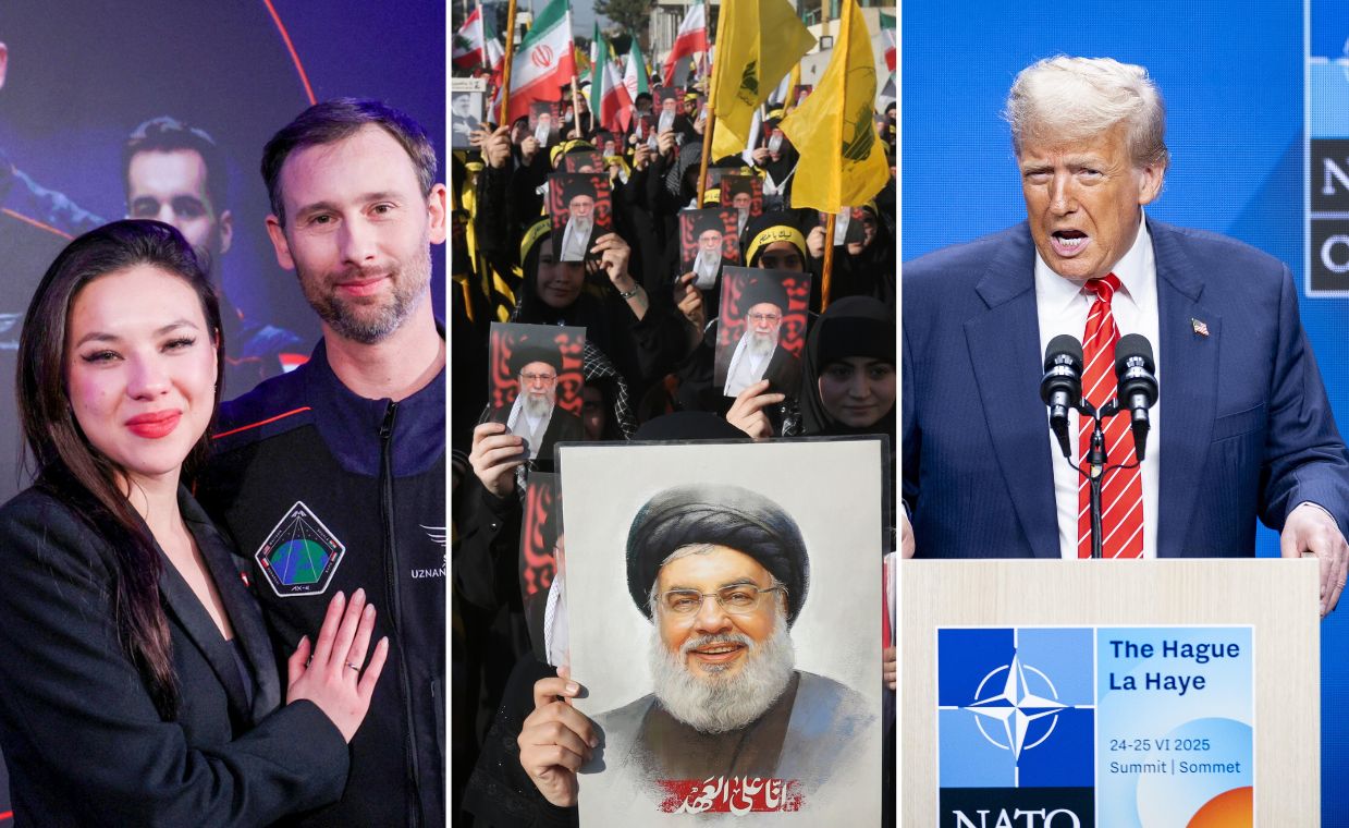 Sławosz w kosmosie, zawieszenie broni Izrael - Iran, ustalenia szczytu NATO. Co wydarzyło się w tym tygodniu?