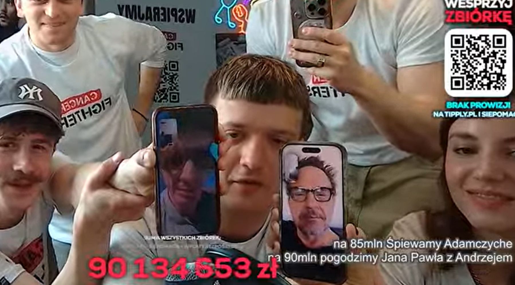 Historyczny moment. Jan Paweł pogodzony z Andrzejem