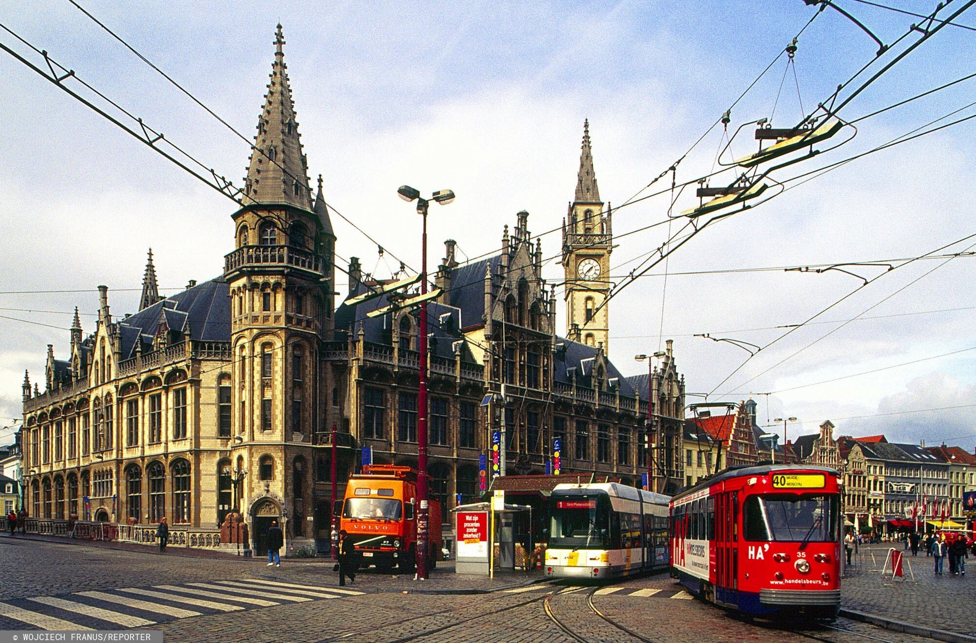Niezwykłe odkrycie pod torami tramwajowymi w Belgii