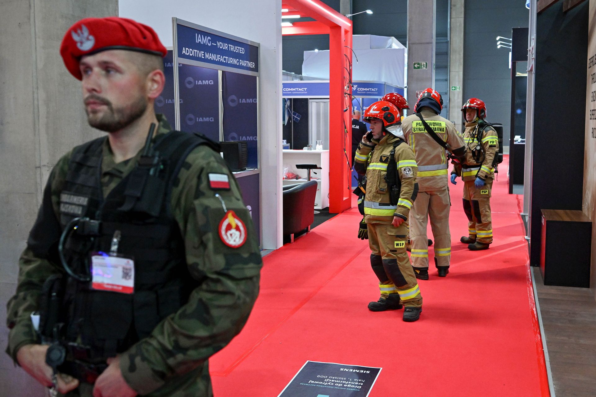 Akcja służb na targach obronnych w Kielcach. Zatrzymano dwie kobiety