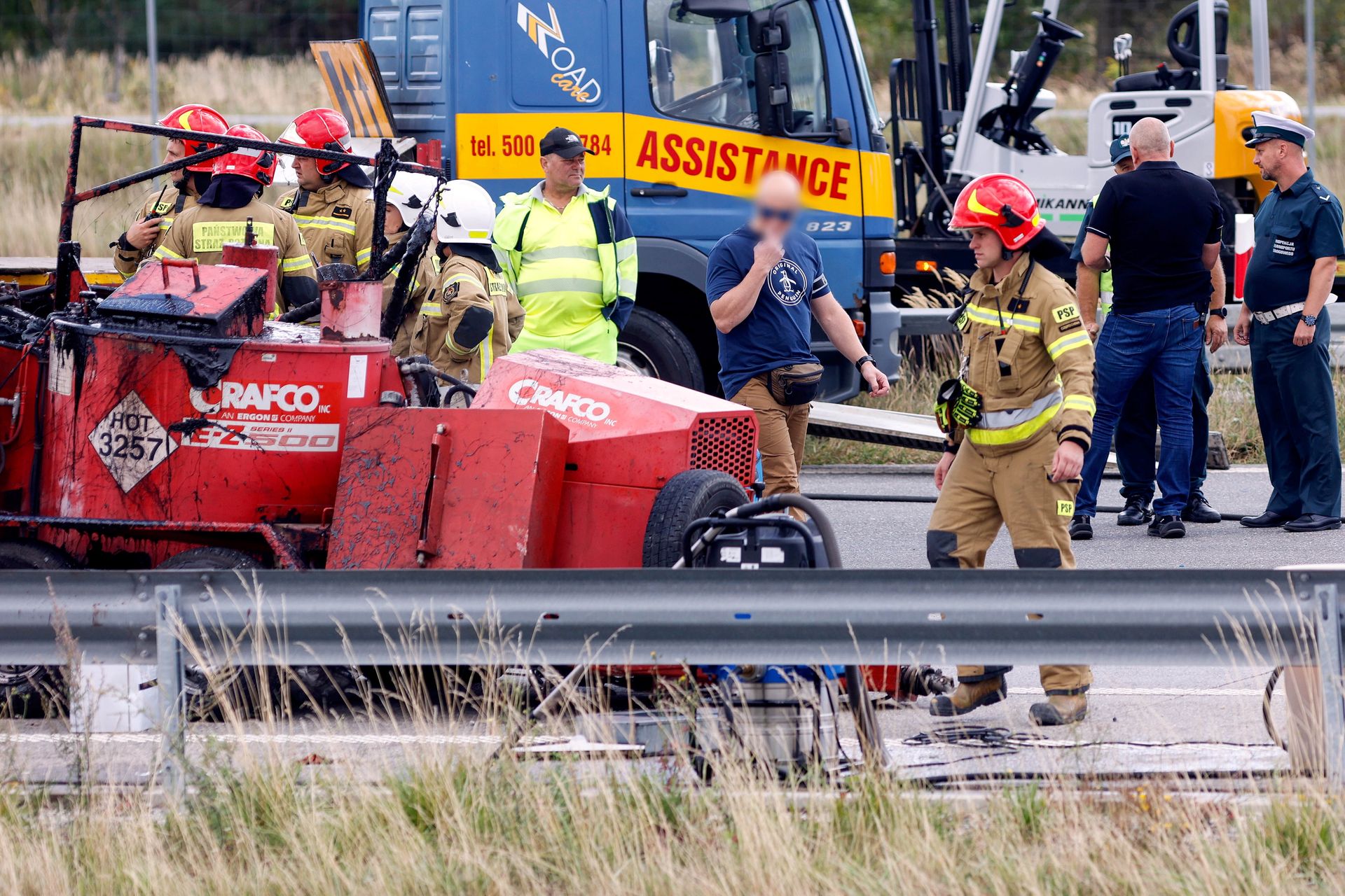 Po tragedii na A1 ruszyły kontrole. Część poszkodowanych była na "śmieciówkach"
