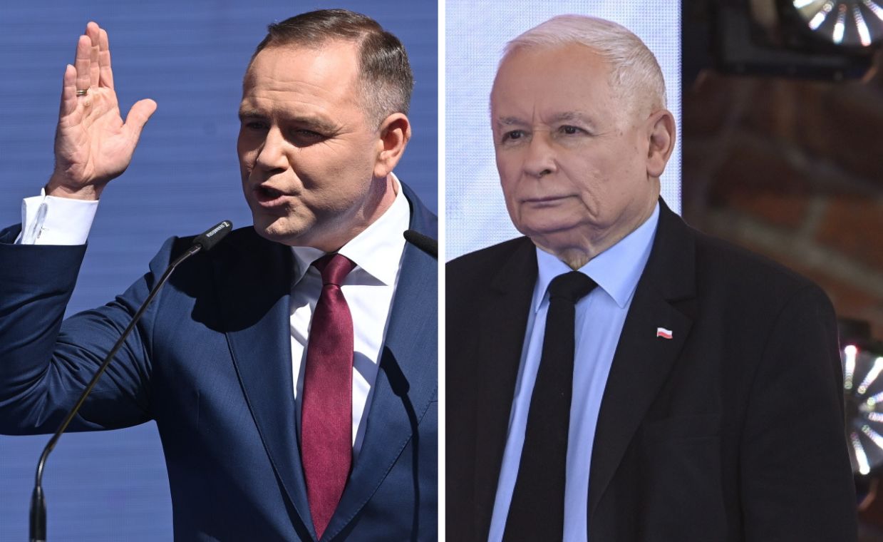 Nawrocki się spóźnił. Zaskakujące pytanie Gargamela