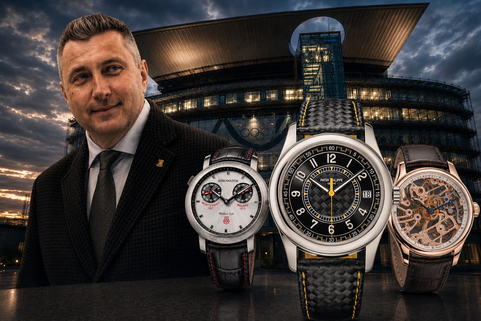 Nie tylko Patek Philippe. Piesiewicz nosił więcej drogich zegarków