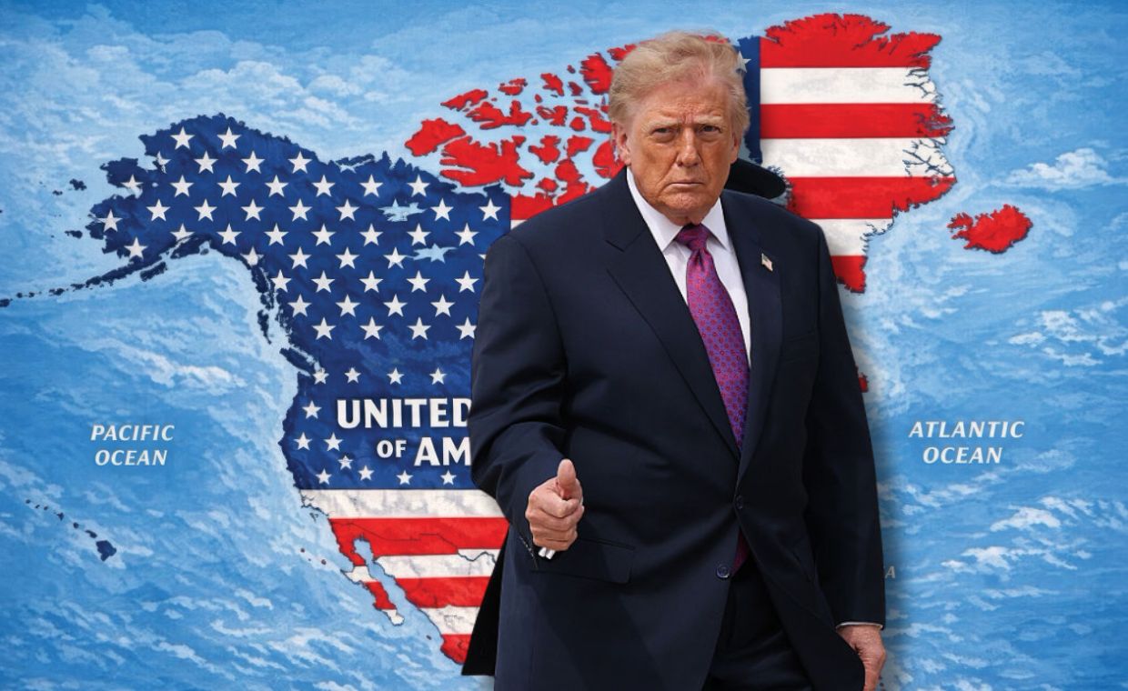 Skandaliczny wpis Trumpa. Pokazał Amerykę Północną jako część USA
