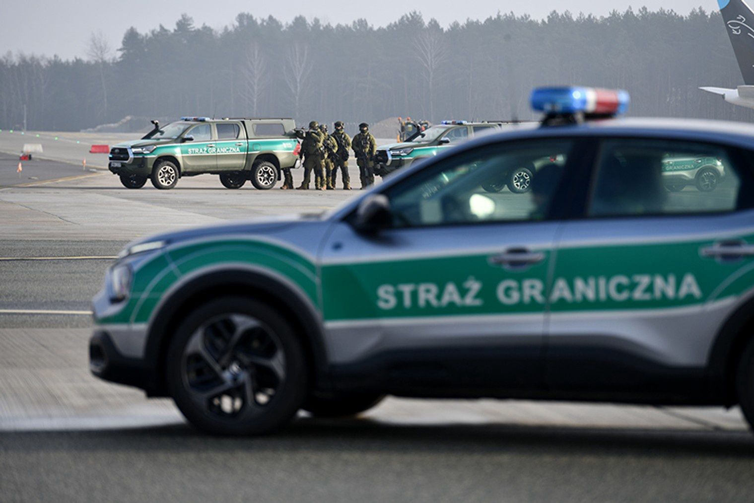 Akcja Straży Granicznej. Zatrzymano członków gangu