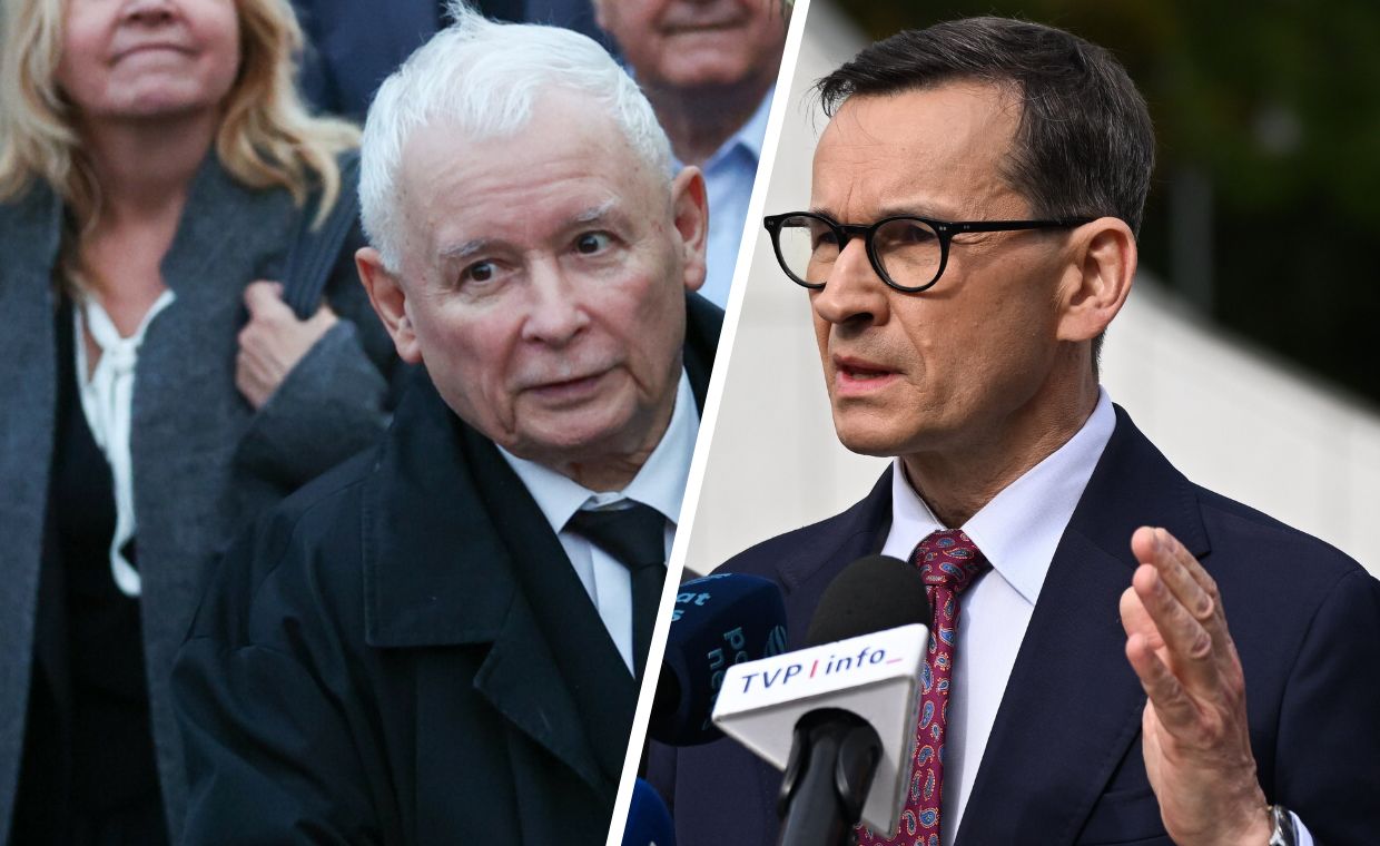 Kaczyński atakuje Morawieckiego. "Zdumiewa mnie"