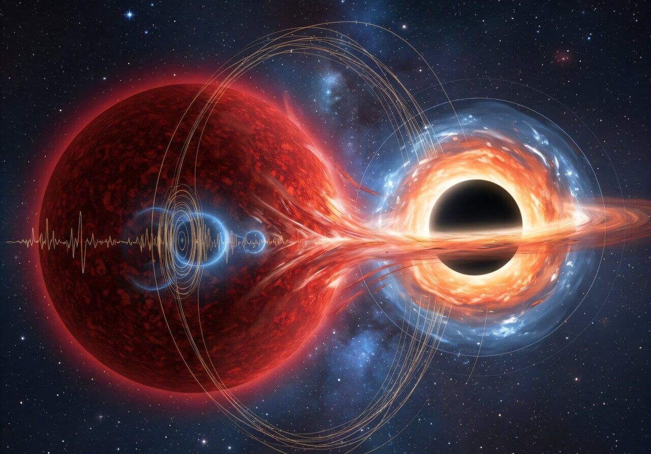 Naukowcy zajrzeli do wnętrza czerwonego olbrzyma. Znaleźli tam gwiazdę