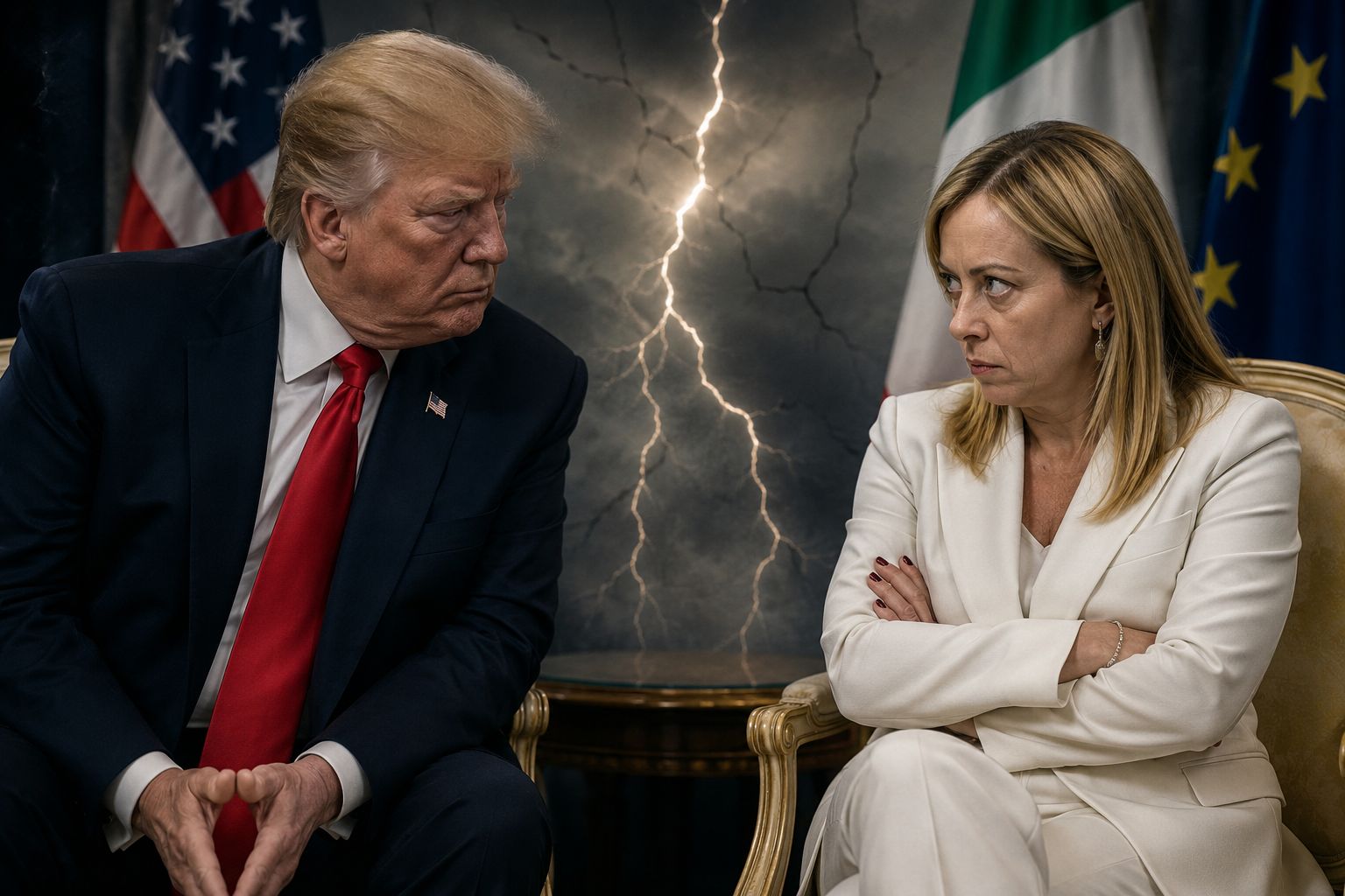 Meloni kontra Trump. Koniec rzymskich wakacji