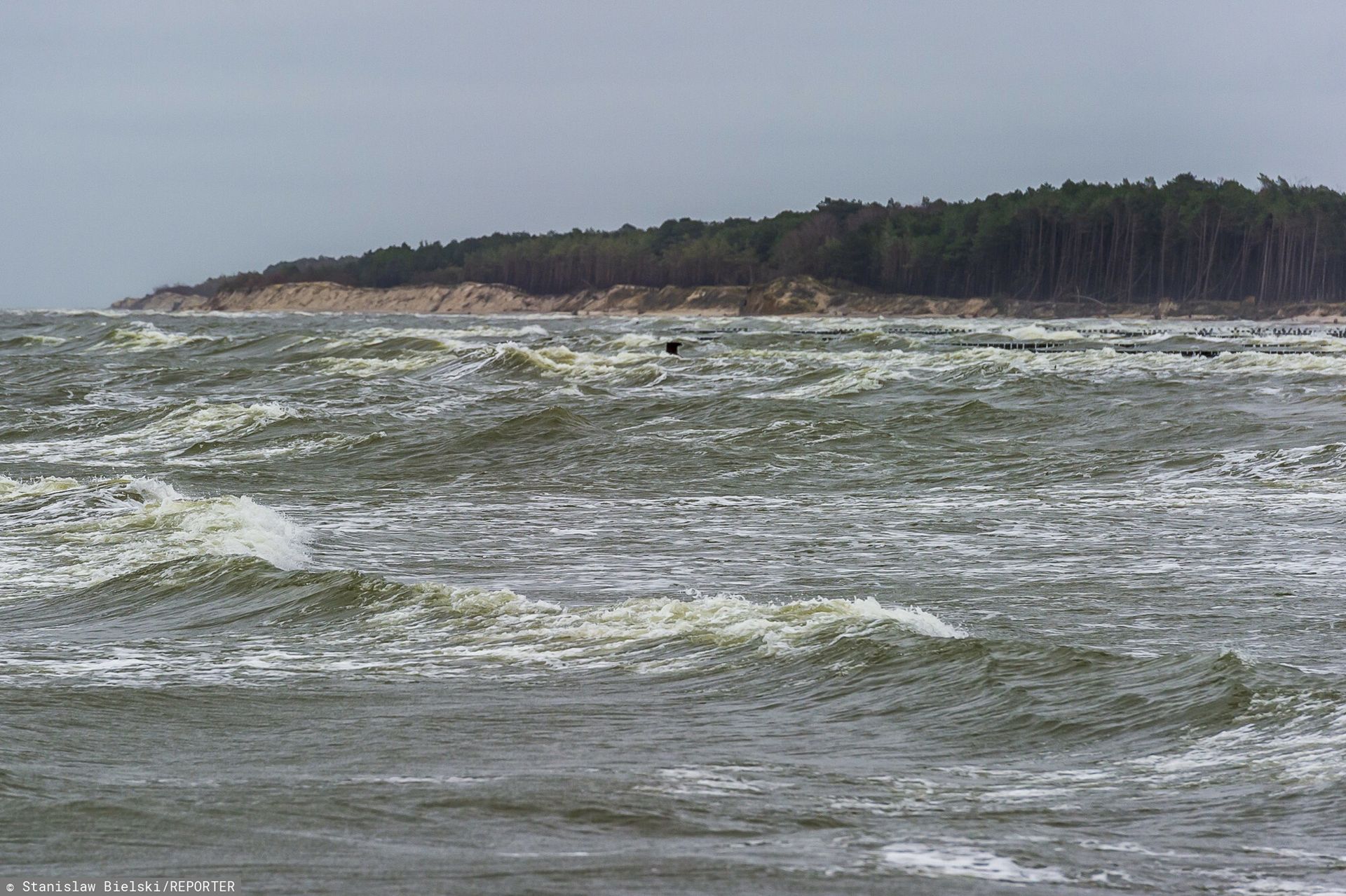 Akcja poszukiwawcza w Zatoce Gdańskiej. Podczas zawodów zaginął pływak