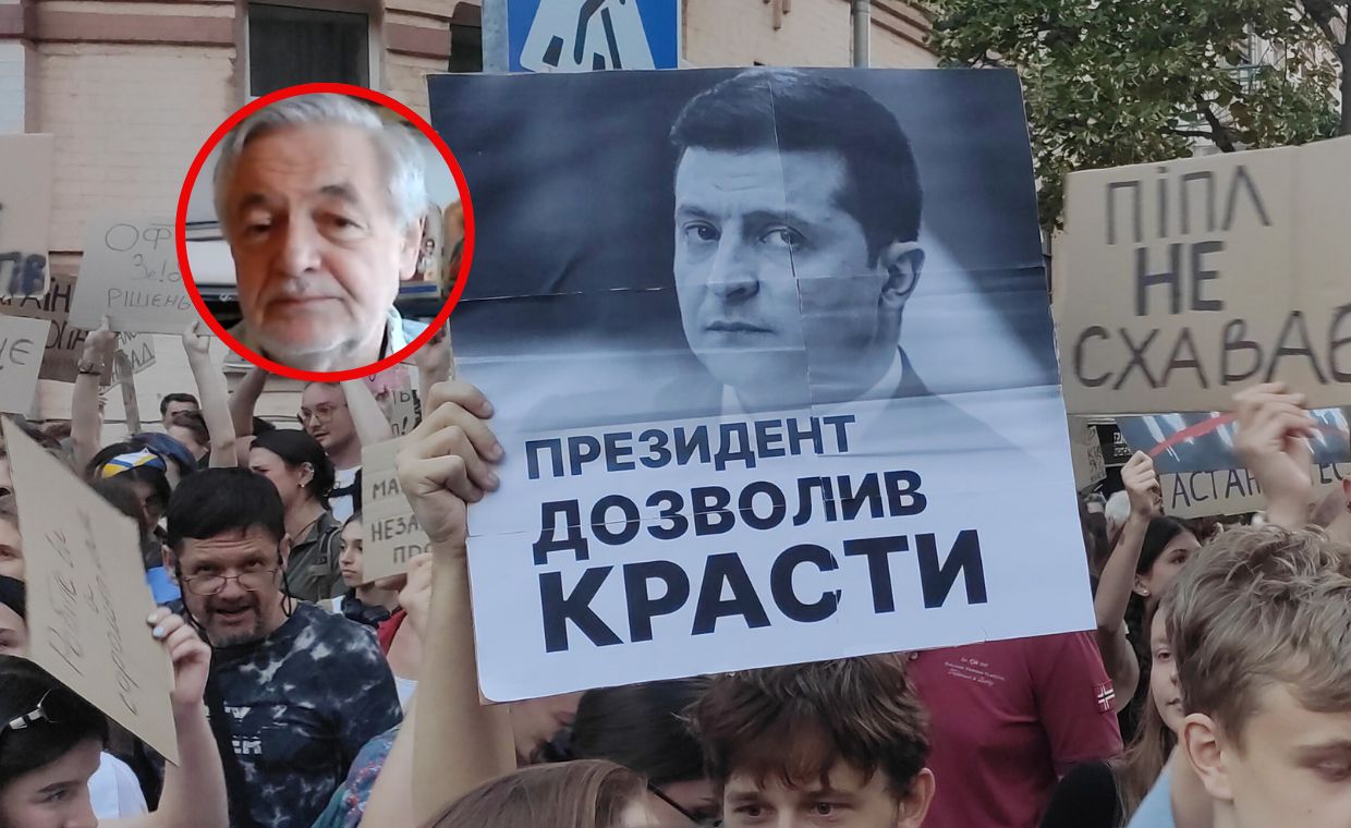 Czarne chmury nad Wołodymyrem Zełeńskim. Burza wokół służb antykorupcyjnych