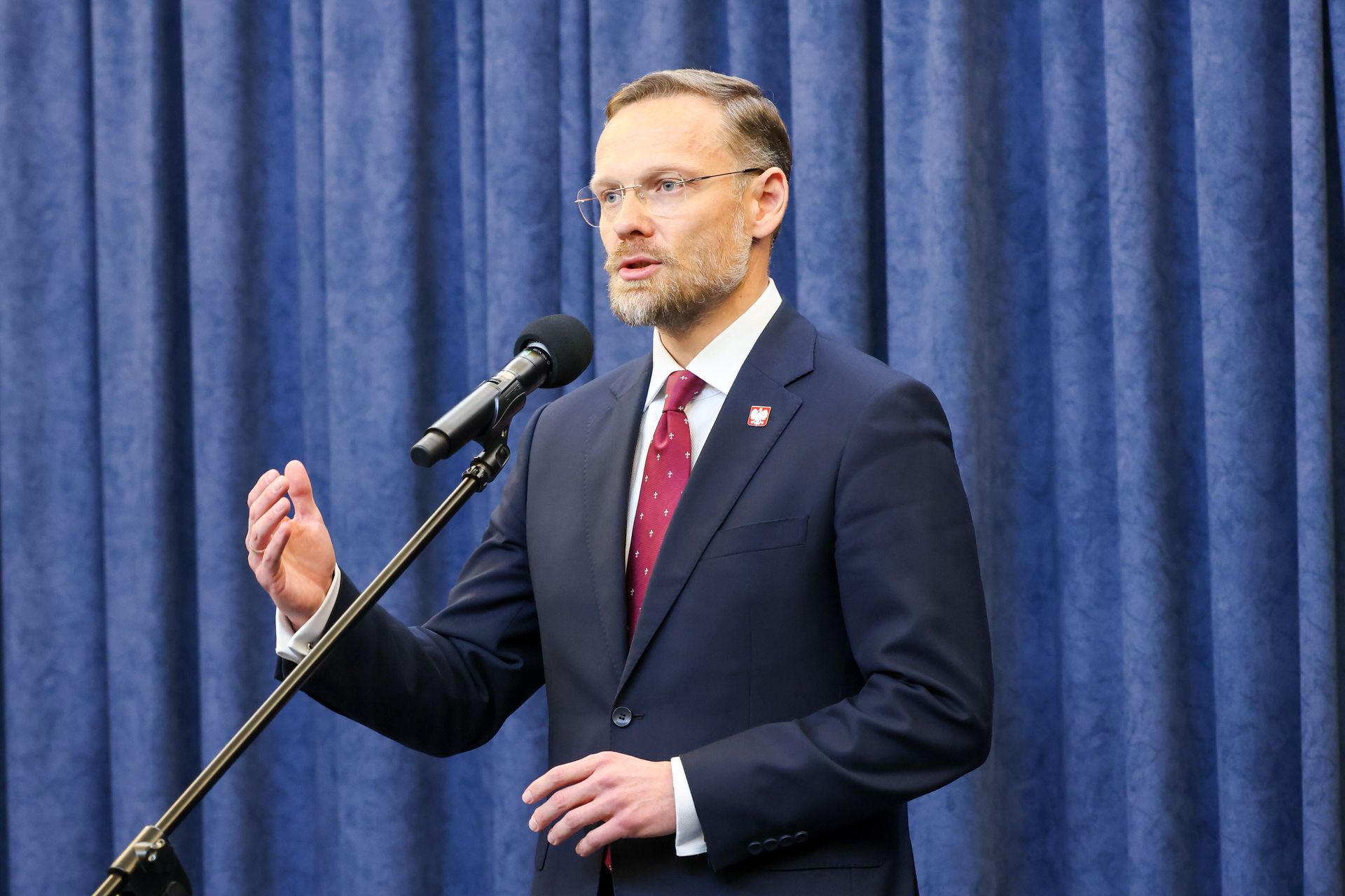 Nazwał Nawrockiego "pachanem". Jest reakcja z Kancelarii Prezydenta