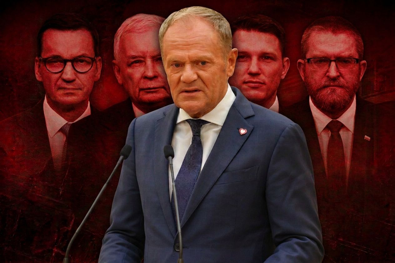 Najnowszy sondaż partyjny. Tusk bez szans ponowną władzę