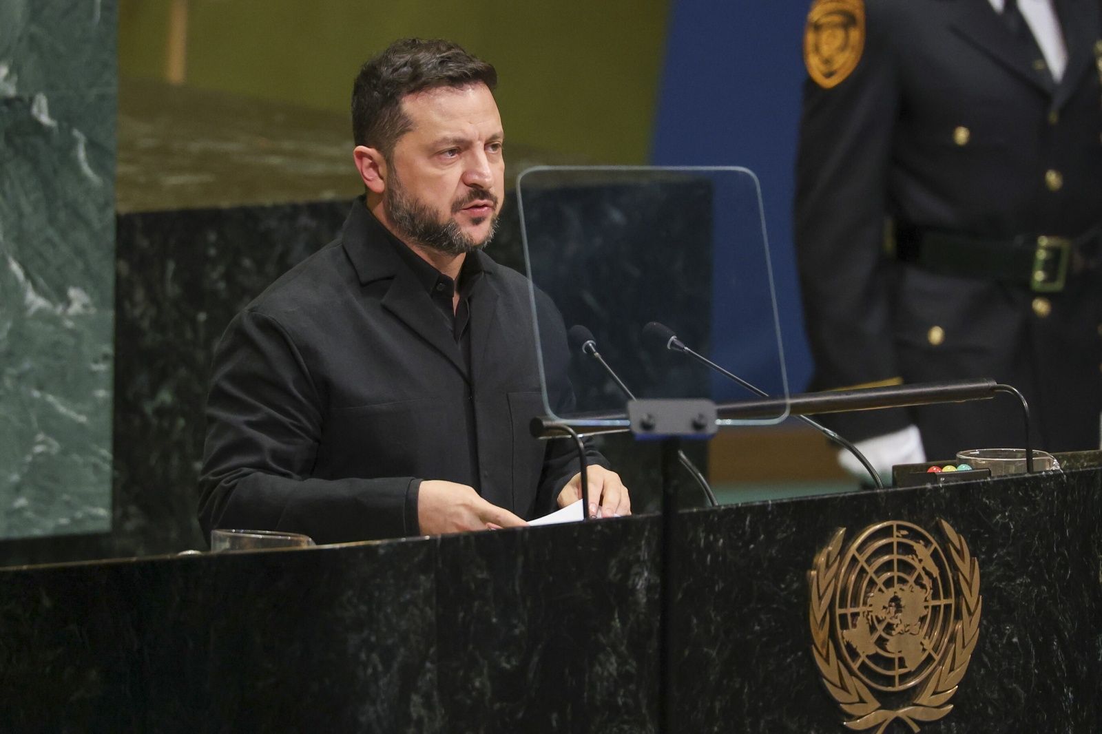 Zełenski w ONZ: Dochody Rosji muszą pozostać celem